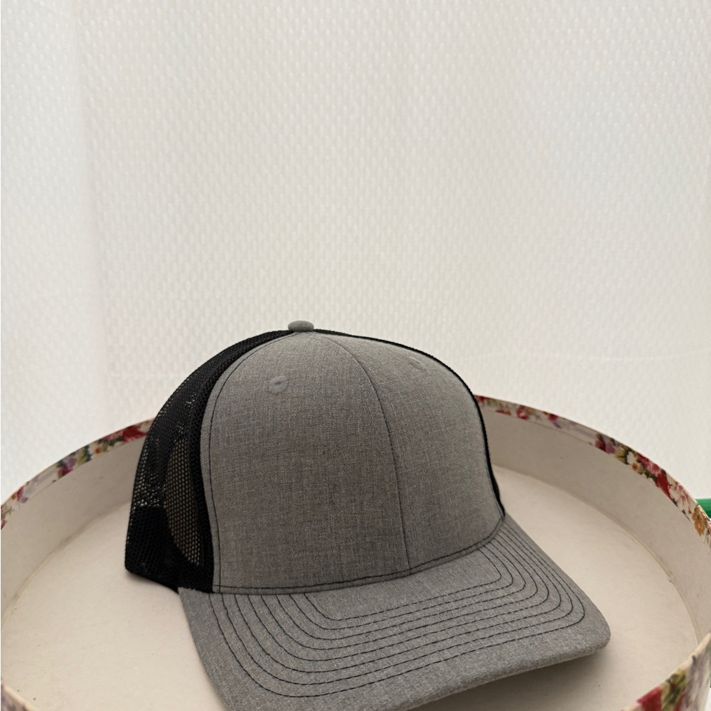 Classic Gray and Black Mesh Cap